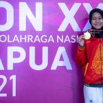 Dinda Putri Lestari Berhasil Raih Medali Emas PON XX Papua